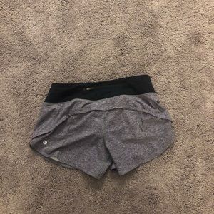 lululemon 4” speed up shorts